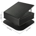 thumbnail image 4 of KFFKFF Solar-Powered Attic Ventilation Fan, 35W Intelligent Roof Exhaust Fan with Thermostat, 2400 CFM Air Circulation Incorporating Brushless DC Motor for Temperature Regulation, 4 of 9