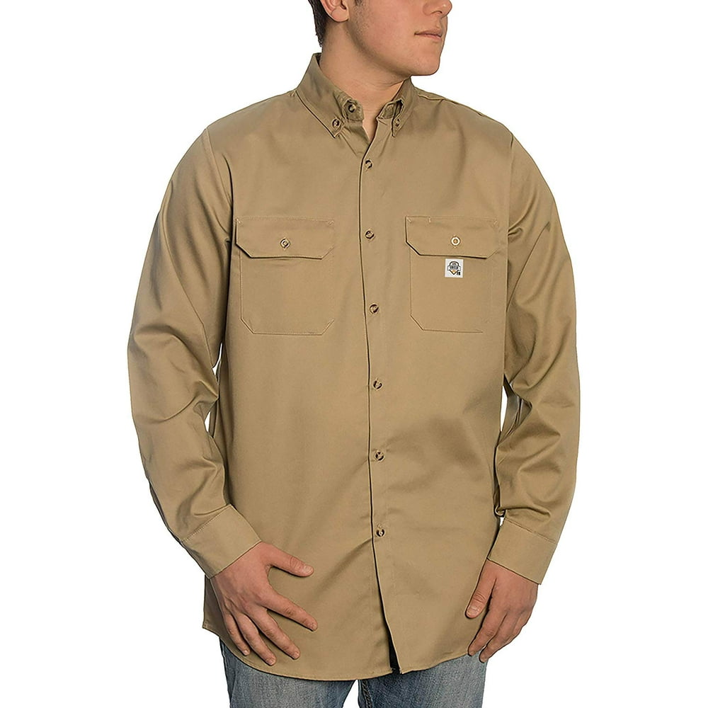 FR Shirt for Men Fire Resistant Shirt Work Shirt Welding Shirt
