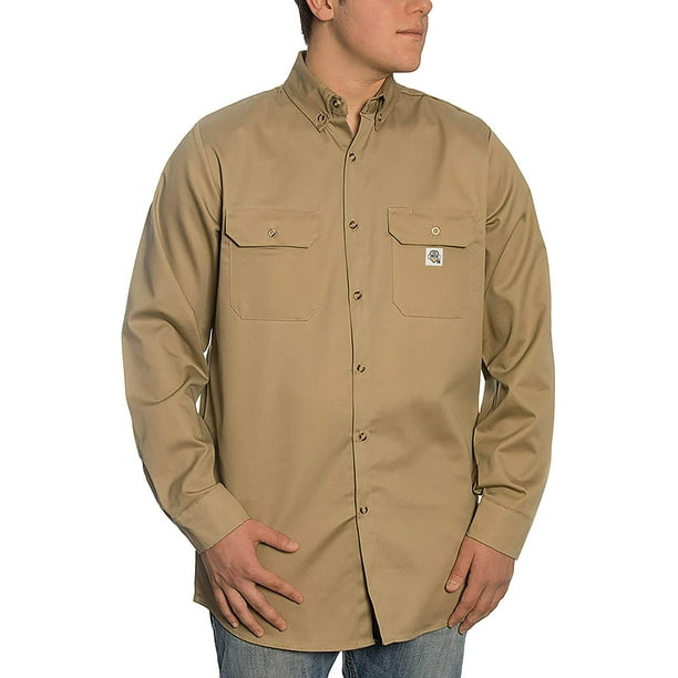 FR Shirt for Men - Fire Resistant Shirt - Work Shirt - Welding Shirt ...