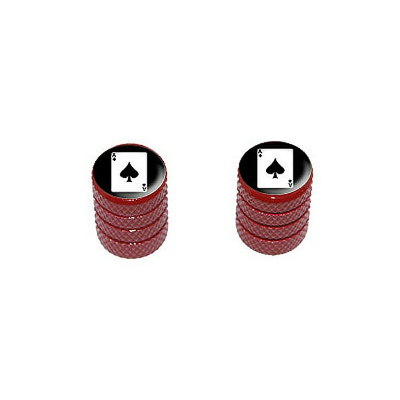 Ace of Spades - Bike Valve Stem Caps