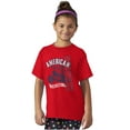 thumbnail image 3 of American Biker Motorcycle Patriotic Crewneck T Shirts Boy Girl Teen Brisco Brands S, 3 of 6