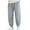 Gray, variant on Dagegui Baggy Sweatpants for Men Cotton Linen Lightweight Breathable Lounge Pant Big and Tall Elastic Waist Trousers Loose Fit Casual Outdoor Sweatpant Black 5XL