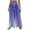 Blue, variant on hotojiny Womens Wide Leg Pants High Waisted Casual Palazzo Pants Gradient Loose Beach Trousers with Drawstring