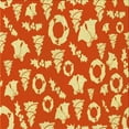 thumbnail image 1 of Ahgly Company Machine Washable Indoor Square Transitional Orange Area Rugs, 6' Square, 1 of 7