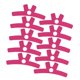 thumbnail image 2 of 10 piezas de cinta kinesiológica precortada para accesorios de vendaje de hombro, cinta deportiva para el cuerpo. Rosa, 2 of 9
