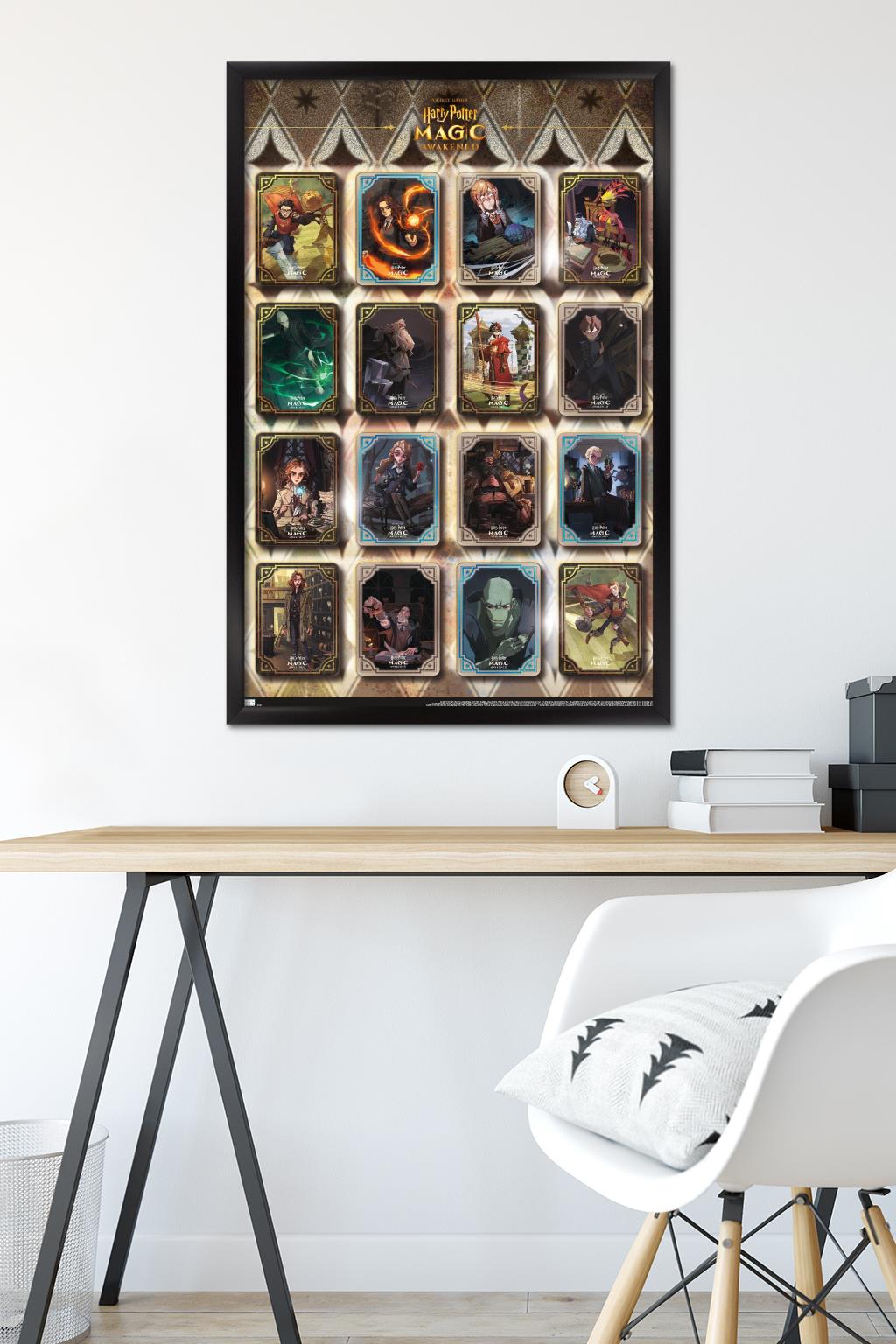 Harry Potter: Magic Awakened - Grid Wall Poster, 22.375" x 34" Framed