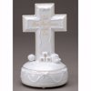 GOD BLESS THIS PRECIOUS LITTLE ONE Porcelain Musical Baby Cross (Plays Jesus Loves Me) QGL5411