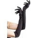 thumbnail image 1 of Guantes Negros Largo Accesorios Disfraz Y Cosplay Halloween, 1 of 1