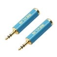 thumbnail image 3 of Conector de Audio de 3,5 a 6,35 Wdftyju Adaptador de Audio para Altavoz Estéreo, 3 of 9