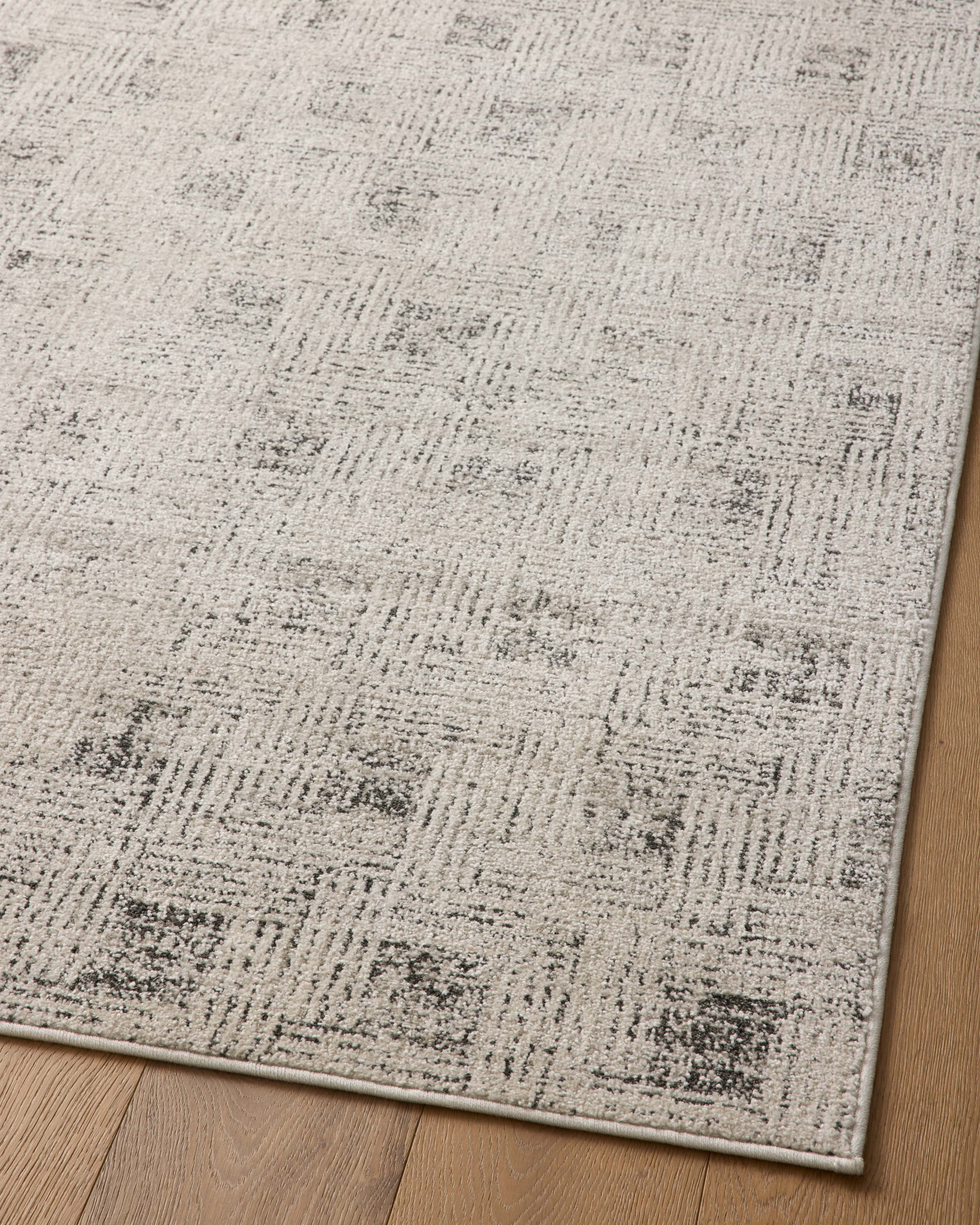 Loloi Kamala Grey / Graphite 2'-7" x 12'-0" Runner Rug