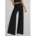 thumbnail image 2 of Pantalones Palazzo de Pierna Ancha PRETTYGARDEN Negro Talle M, 2 of 4