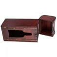thumbnail image 1 of HURRISE Wine Box, Red Wine Box,Vintage Single Red Wine Storage Box Portable Wooden Wine Package Gift Box W/ Handle, 1 of 10
