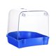 thumbnail image 4 of Baño para pájaros para jaulas, limpieza de bañeras para pájaros, suministros para mascotas, bañera, caja de baño para pájaros Azul, 4 of 8