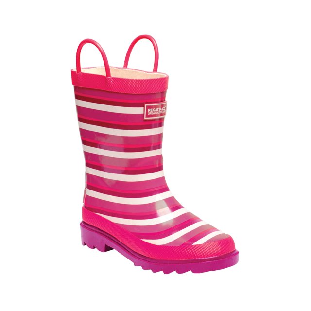 Regatta Great Outdoors - Botas de agua con estampado Minnow para niños/niñas (Duchess Stripe) Regatta UTRG1250_duchessstripe