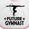 thumbnail image 4 of Inktastic Future Gymnast Cute Girls Girls Baby Bib, 4 of 4