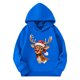 thumbnail image 3 of Sudaderas con capucha para niños y niñas, sudaderas casuales de manga larga, lindas sudaderas de gran tamaño con bolsillo de polar, chaquetas para niñas, 3 of 4