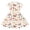 00-White450, variant on WOYY Girls Short Sleeve Casual Dress Cute Cartoon Print Crewneck Dress, Pink, Sizes 4-14