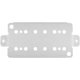 thumbnail image 1 of Placa base para pastillas humbucker: espaciado de 50 mm. Placa base de níquel plateado para pastillas de guitarra eléctrica. Placa de montaje para pastillas de doble bobina. Accesorios para guitarra., 1 of 6