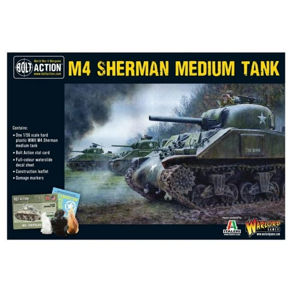 Warlord Games WRL402013006 Bolt Action M4 Sherman Miniatures