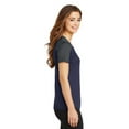 thumbnail image 3 of Sport-Tek Ladies PosiCharge Competitor Sleeve Blocked Neck Tee-4XL (True Navy/ Iron Grey), 3 of 6