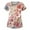 A1-Complexion, variant on Fig Scrub Tops for Women Floral Flowers with Pockets V Neck Nurse Uniform Scrubs Petite Graphic Workwear Scrub Tops Jogger Short Sleeve Plus Size Scrub Shirt Hot Pink 2XL