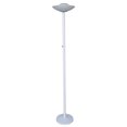 thumbnail image 1 of 69.5" Tall Metal Halogen Torchiere Floor Lamp with White finish, 1 of 1