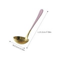 thumbnail image 3 of Cooking Spoons Pasta Strainer Golden Stainless Steel Thickened Long Handle Colander Soup Spoon Hot Pot Household Kitchen Stirring Spoons Cooker Pots, 3 of 4