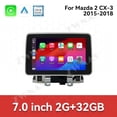 thumbnail image 2 of ZWNAV 7 Inch For Mazda 2 CX-3 2015-2018 Multimedia Player Android14 Vertical Screen Car Radio GPS Navigation Auto Stereo Head Unit, 2 of 15