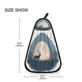 thumbnail image 6 of Hanging Hand Towels For Kitchen Bathroom Home Decor Lightweight Silhouette Of A Deer, 6 of 6