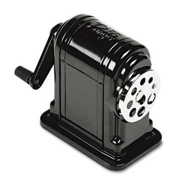X-Acto Ranger 55 Classroom Manual Pencil Sharpener Black 1001