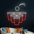 thumbnail image 5 of Handmadetneonsign Beer Pong Neon Sign, Beer Pong Led Sign, Beer Led Light, Drinking Game Neon Light, 5 of 5