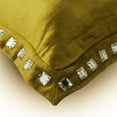 thumbnail image 2 of Throw Pillow Cover, Lemon Grass Pillow Cover, Solid Pillow Case, 12x12 inch (30x30 cm) Throw Pillow Cover, Velvet Pillow Cover, Crystals Sparkly, Modern - Lemon Grass Crystal Palace, 2 of 4