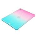 thumbnail image 4 of Rainbow Translucent Back Cover Case for Apple 11-inch iPad Pro (9th 8th 7th Gen) (2021 2020 2018) Tablet - TECH CIRCLE Slim Thin Lightweight Case Protective Cute Back Cover (Pink Green), 4 of 7
