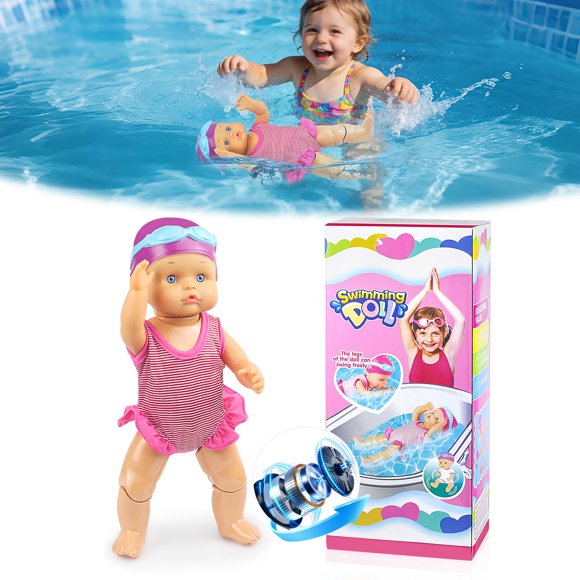 Muñeca eléctrica impermeable para nadar HIGOSH, interactiva