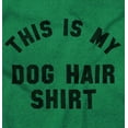 thumbnail image 2 of Dog Hair Shirt Cute Pet Owner Puppy Plus Size Crewneck Graphic Tee Shirt Brisco Brands 2X, 2 of 5