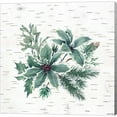 thumbnail image 1 of Great Art Now Jade Floral by Kyra Brown, Canvas Wall Art, 12W x 12H, 1 of 2