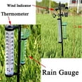 thumbnail image 5 of PRETXORVE Garden Outdoor Temperature Meter Rain Device Wind Direction Meter Temperatur10mL, 5 of 5