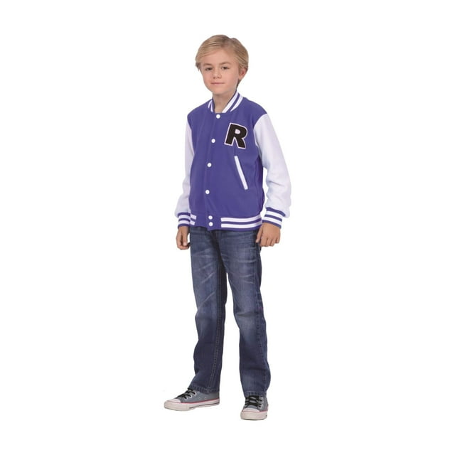 Chaqueta Costume Letterman para niño, disfraz de RG