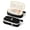 Black, variant on SUNEE Stylish Durable Versatile Zipper Pencil Case, Large Stationery Organizer Bag for Teens and Adults, Blue