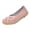 Pink #183, variant on Orthopedic Loafers in Breathable Leather,Womens Casual Soft Sole Hollow Slip on Walking Shoes,Closed Toe Flat Boat Shoes, 36