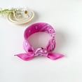 thumbnail image 2 of IYYVV Soft Bandanas for Men and Women Paisley Pattern Handkerchiefs Headband Head Scarf 19x19 Inch Pink, 2 of 4