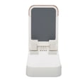 thumbnail image 1 of Soporte para Teléfono Móvil con Altavoz Bluetooth Sonido Envolvente HD Ajustable Blanco Bling Bling, 1 of 12