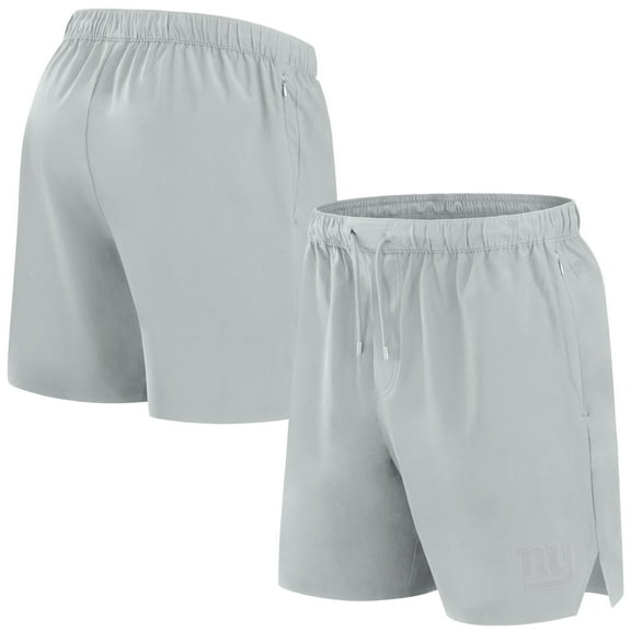 Men's Fanatics Gray New York Giants Front Office Micro Tonal Shorts