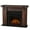 Chestnut Barnwood, variant on Real Flame Aspen Electric Fireplace in Gray Barnwood