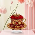 thumbnail image 4 of Valentine's Day Themed Decorative Teacups Gifts for Couples Love Tea Cup Acrylic Ornaments, 4 of 9