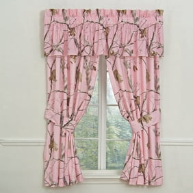 Realtree Hot Pink Camo Valance Drapes Sold Separately Walmart Com