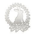 thumbnail image 3 of Easter Rabbit Metal Cutting Dies Wreath Bunny Die Cuts Embossing Stencil Template Tool for DIY Album Stamp Scrapbook Decor, 3 of 8