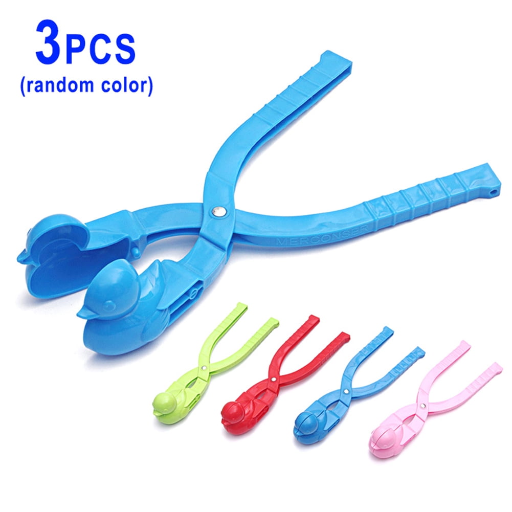 Details about   Outdoor Children Snowball Maker Clip Tool Duck Shaped Winter Snow Sand Mold Tool 