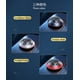 thumbnail image 4 of 4 unidades de aromaterapia solar para coche con luz giratoria, aroma duradero, decoración interior, regalo, 4 aceites de colonia de 5 ml., 4 of 6