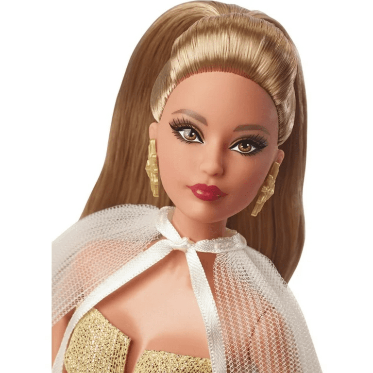 Free Shipping! Barbie 2023 Holiday Doll 35th Anniversary Edition